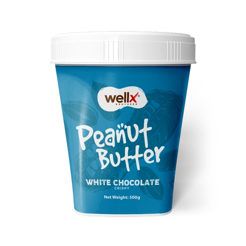 White Chocolate Crispy Peanut Butter