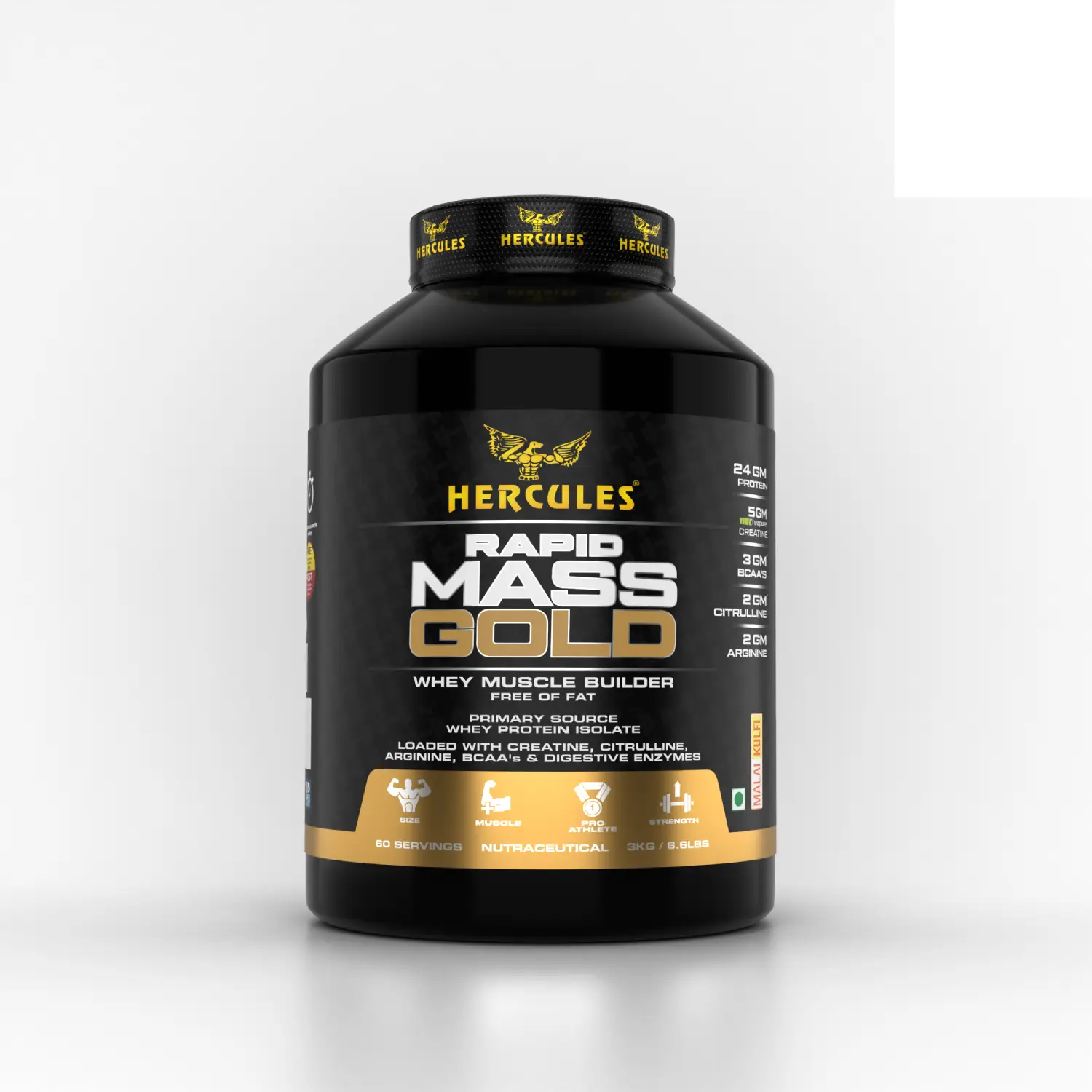 Rapid Mass Gold Whey Isolate Mass Gainer